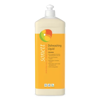 Detergent lichid pentru vase cu galbenele ecologic 1l Sonett
