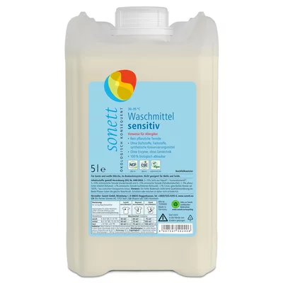 Detergent lichid pentru rufe sensitive ecologic 5l Sonett