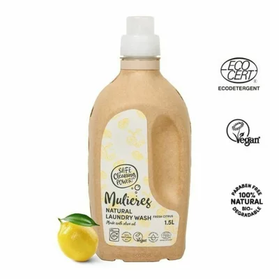 Detergent pentru rufe cu ingrediente naturale Fresh Citrus (1.5L), Mulieres