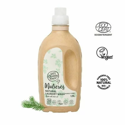 Detergent pentru rufe cu ingrediente naturale Nordic Forest (1.5L), Mulieres