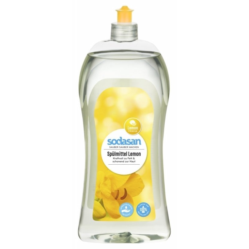 Detergent vase lichid bio lamaie 1 l sodasan
