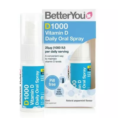 D1000 Vitamin D Oral Spray (15ml), BetterYou