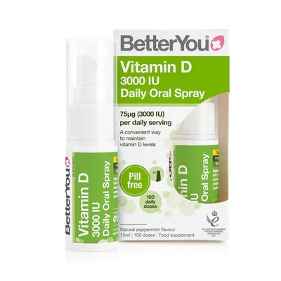 D3000 Vitamin D Oral Spray (15ml), BetterYou
