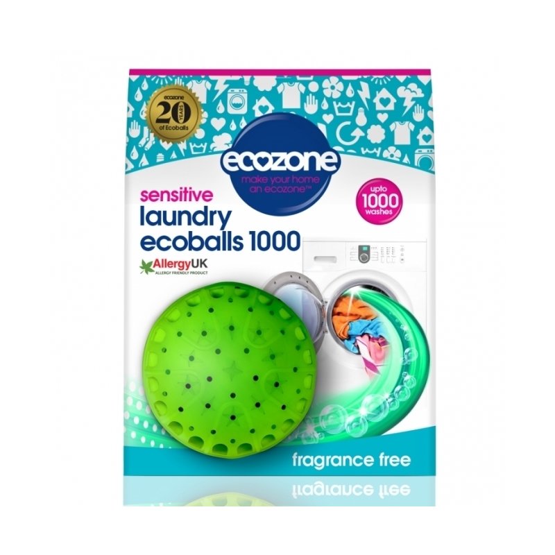 Ecoballs - bila eco pt. spalarea rufelor, fara miros, 1000 spalari, ecozone