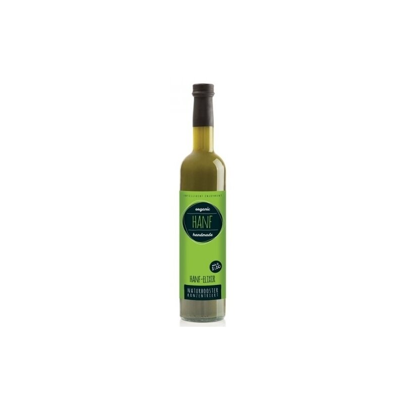 Elixir de canepa, concentrat din canepa bio, 500ml, retter