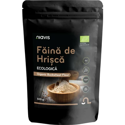 Faina de Hrisca fara Gluten Bio, 500g - NIAVIS