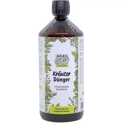Fertilizant de origine vegetala pentru ierburi aromatice ecologic 1l Aries