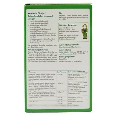 Fertilizant vegan universal pentru gradina ecologic 1kg Aries