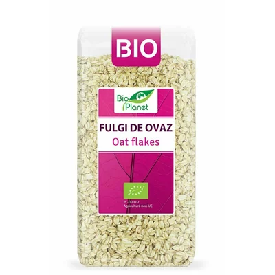 Fulgi de ovaz bio 300g Bio Planet PRET REDUS