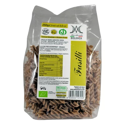 Fusilli din hrisca bio 250g Marchesato