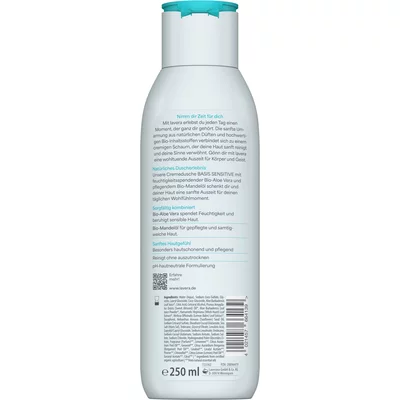 Gel de dus cu aloe vera si ulei de migdale 250ml Lavera