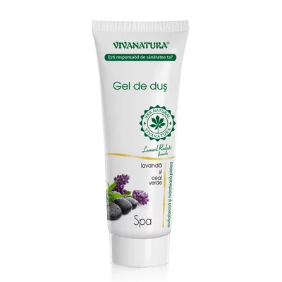 Gel de dus Spa cu lavanda si ceai verde, 250 ml – Leonard Radutz Formula