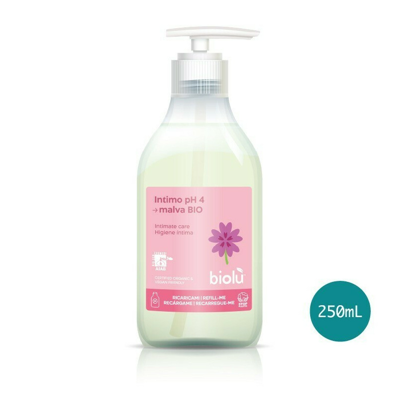 Gel ecologic pentru igiena intima cu eucalipt si nalba, 250ml - biolu
