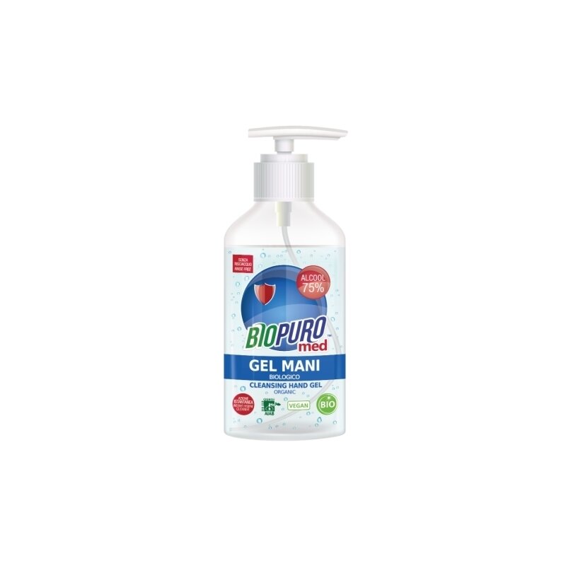 Gel igienizant pentru maini bio, 250ml - biopuro