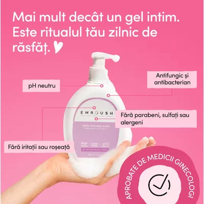 Gel intim delicat, 200ml, Enroush