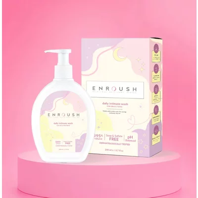 Gel intim zilnic pentru fetite si adolescente, 200ml, Enroush