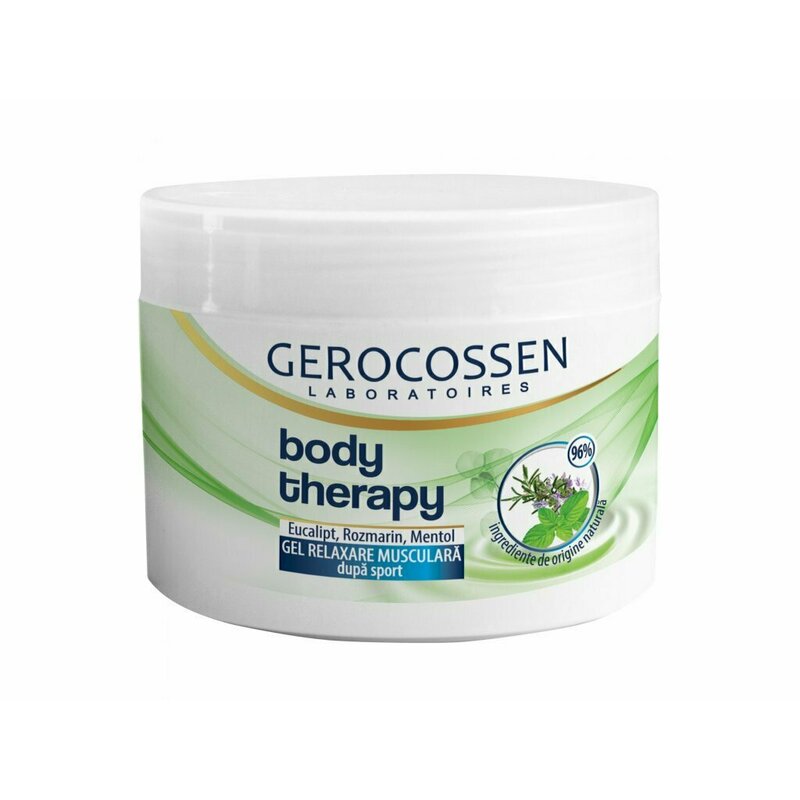 Gel pentru relaxare musculara dupa sport, body therapy (250 ml) - gerocossen