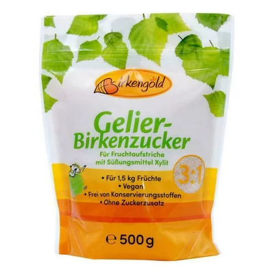 Gelifiant cu xylitol (zahar de mesteacan), 500g, Birkengold PRET REDUS
