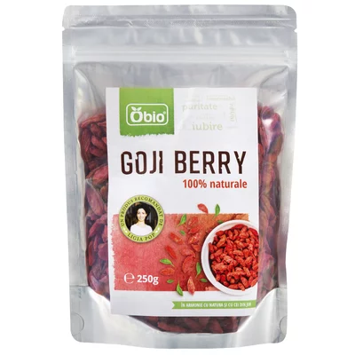 Goji Berries Raw, 250g - Obio