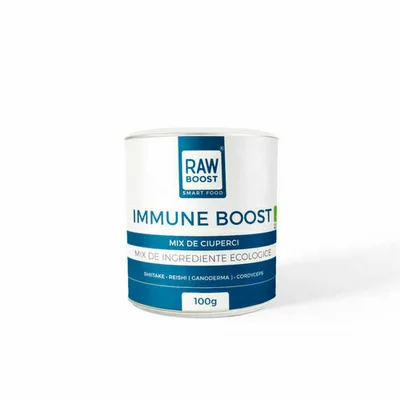 Immune Boost, mix de ciuperci, 100g, Rawboost