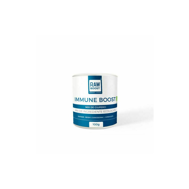 Immune boost, mix de ciuperci, 100g, rawboost