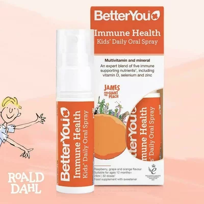 Immune Health Kids Oral Spray, 25 ml, BetterYou
