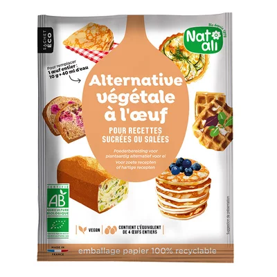 Inlocuitor vegan pentru oua, bio, 40g, Nat-ali PRET REDUS