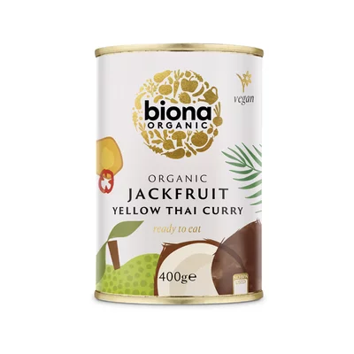 Jackfruit thai curry eco, 400g, Biona