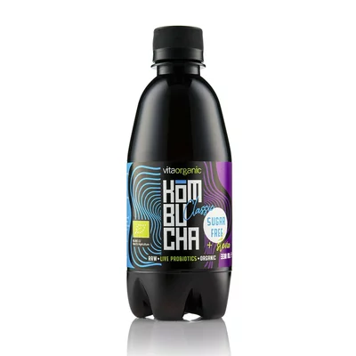 Kombucha clasic indulcita cu stevia bio 330ml Vita Organic PRET REDUS