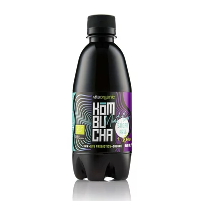 Kombucha cu menta indulcita cu stevia bio 330ml Vita Organic PRET REDUS