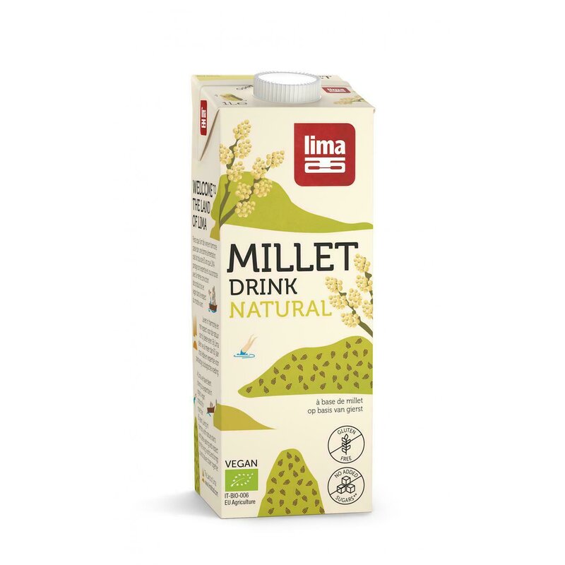 Bautura vegetala din mei bio 1l lima