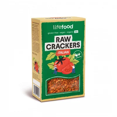 Lifecrackers italian bio 90g Lifefood PRET REDUS
