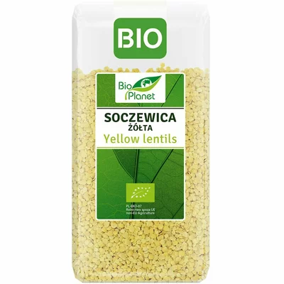 Linte galbena bio 400g Bio Planet