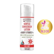 Lotiune protectie solara spf 50 ecologica 50ml Wooden Spoon