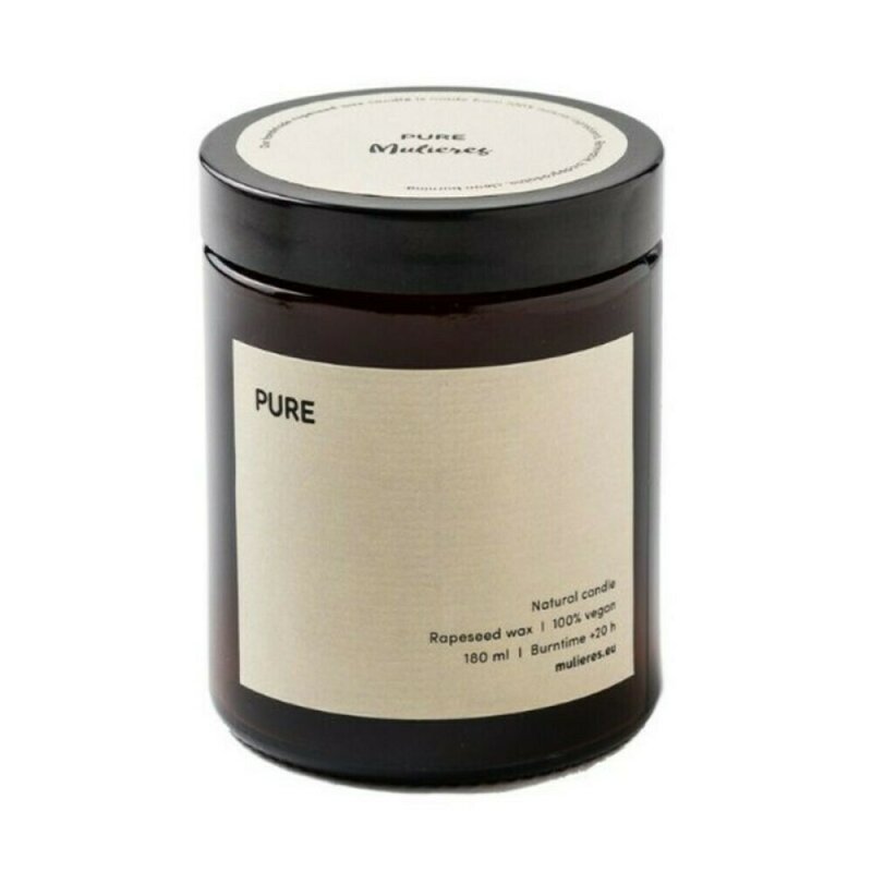Lumanare naturala fara miros (180ml), mulieres