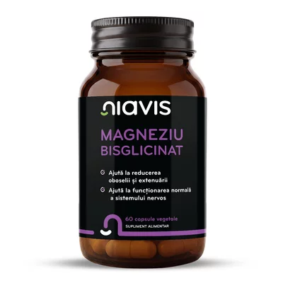 Magneziu Bisglicinat 60cps, Niavis