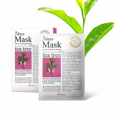 Masca 7days arbore de ceai, curatare si purificare, 20g, Ariul