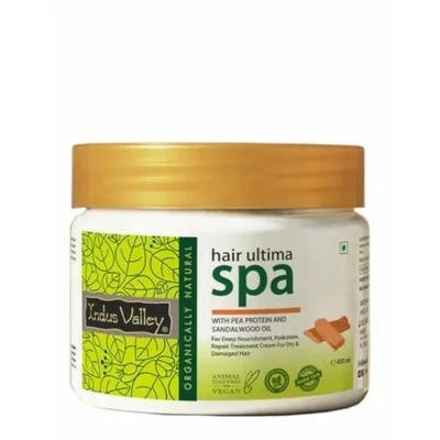 Masca de par cu proteine si santal Hair Ultima Spa, 175ml, Indus Valley