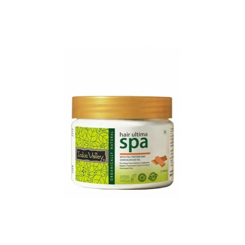 Masca de par cu proteine si santal Hair Ultima Spa, 175ml, Indus Valley
