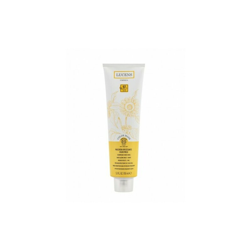 Masca nuantatoare blond miere, 150ml, Lucens Umbria