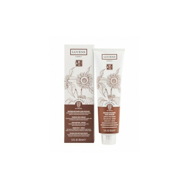 Masca nuantatoare saten ciocolata, 150ml, Lucens Umbria