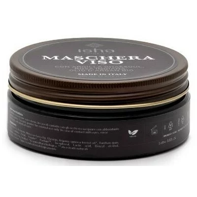 Masca pentru fata cu argila ghassoul si ulei de argan 200ml Isha