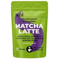 Matcha latte cu complex de ciuperci 105g ANi