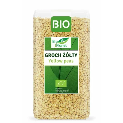 Mazare galbena bio 500g Bio Planet