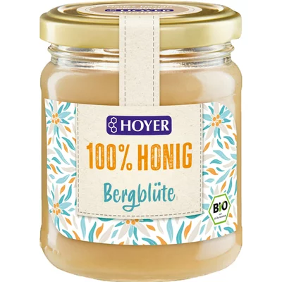 Miere de flori de munte bio 250g Hoyer PRET REDUS