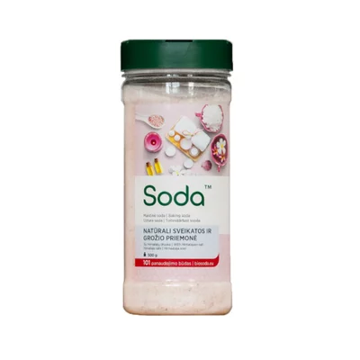 Mix pentru baie cu bicarbonat de sodiu si sare de Himalaya, 500g, Soda PRET REDUS