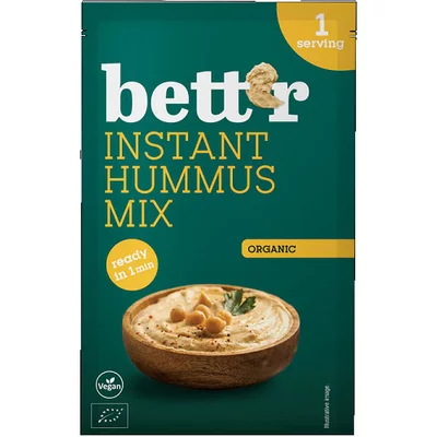 Mix pentru hummus instant bio 50g Bettr PRET REDUS