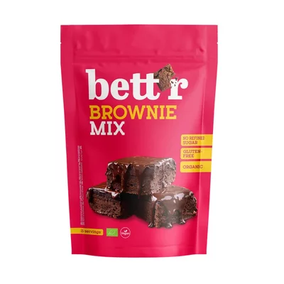 Mix pentru prajitura brownie bio 400g Bettr