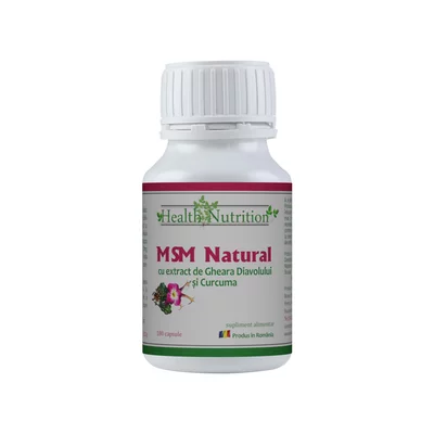 MSM Natural, 180 cps - Health Nutrition