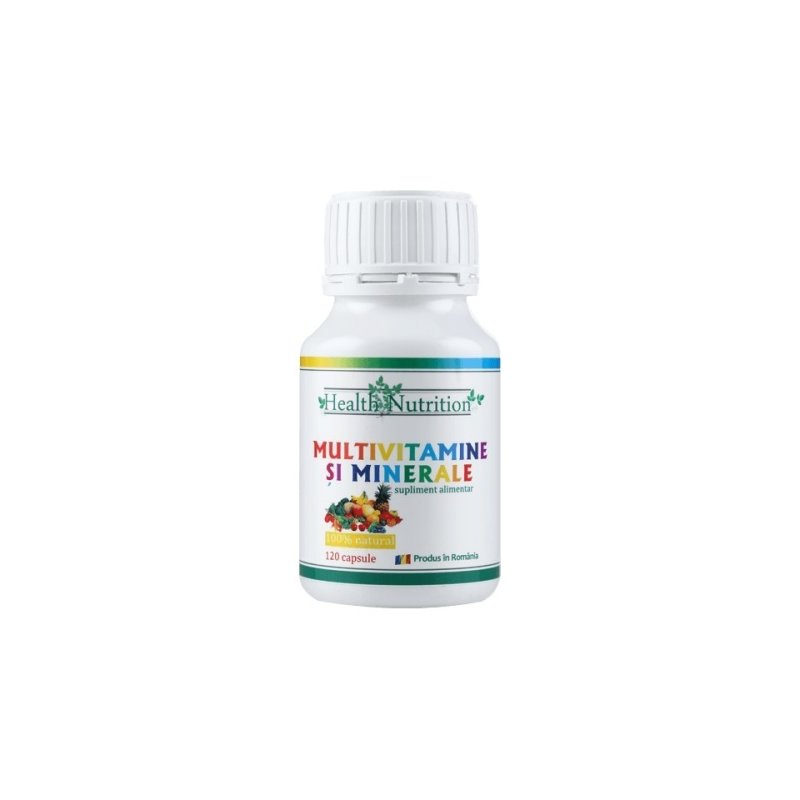 Multivitamine si minerale, 120 cps - health nutrition